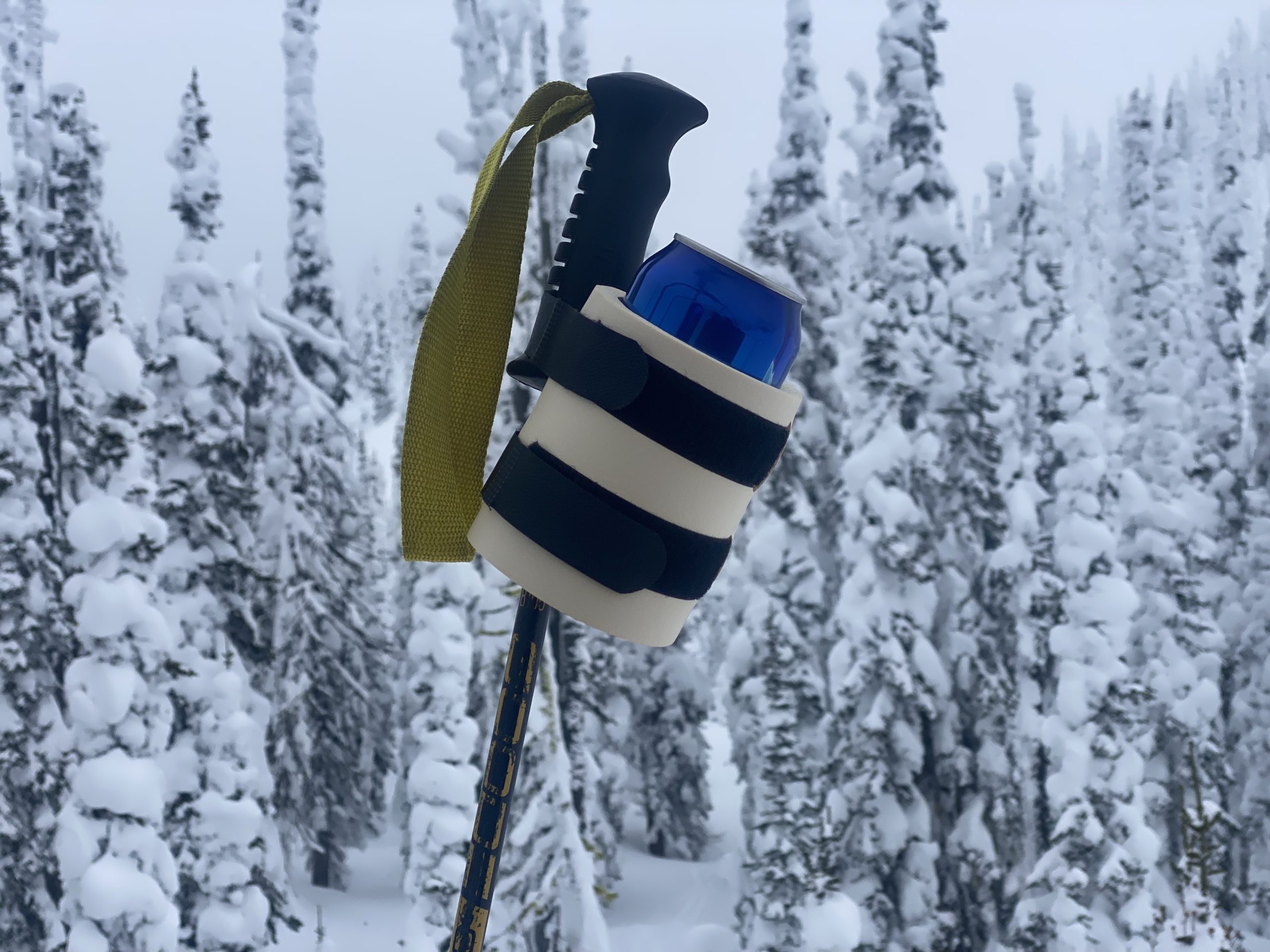BeerSki Pro Ski Pole Beer Holder